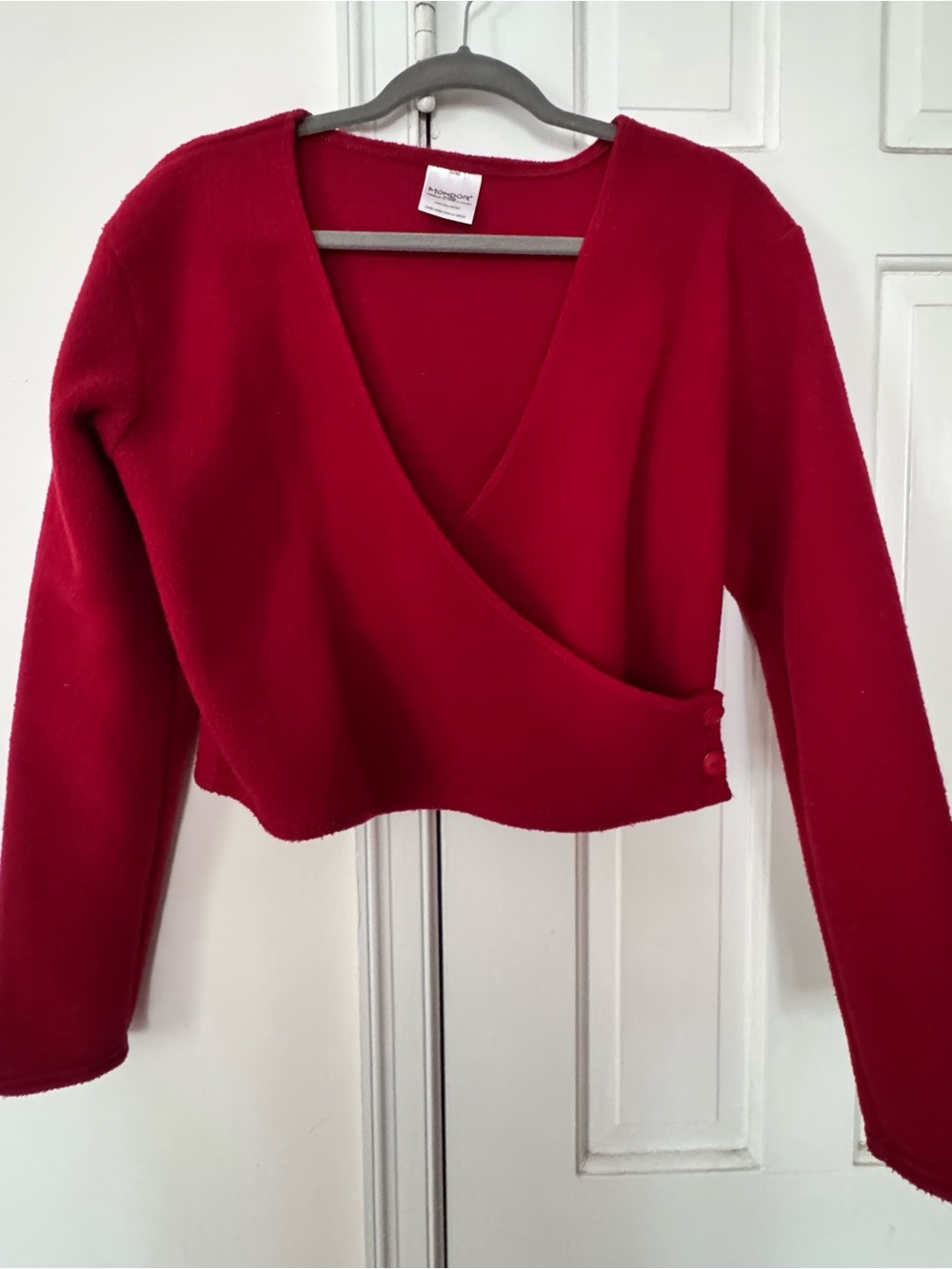 Mondor Figure Skating Fleece Wrap Top